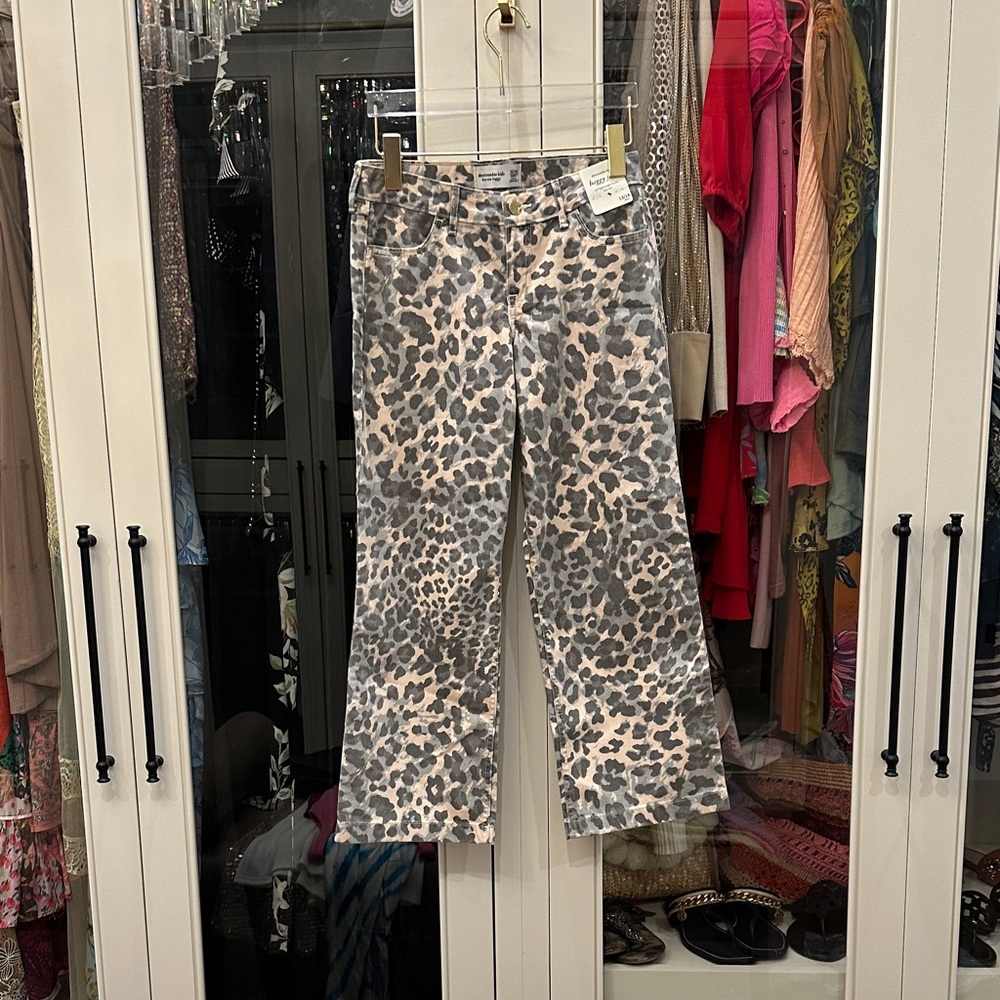 Abercrombie & Fitch Kids Leopard Print Pants